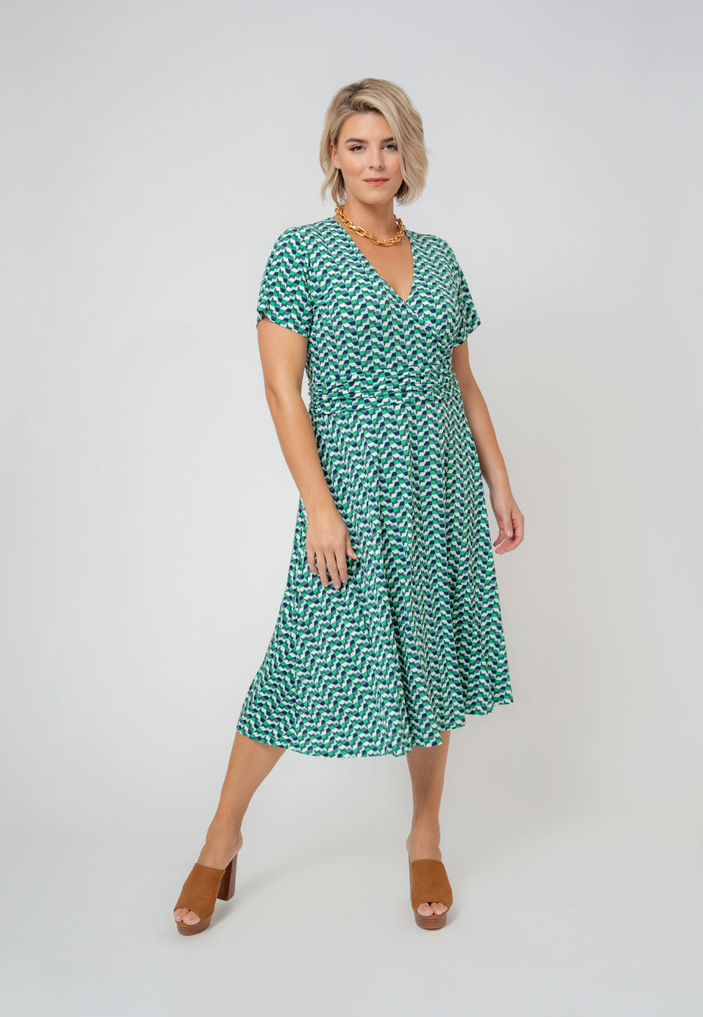 Leota Women's Amiya Dress Green