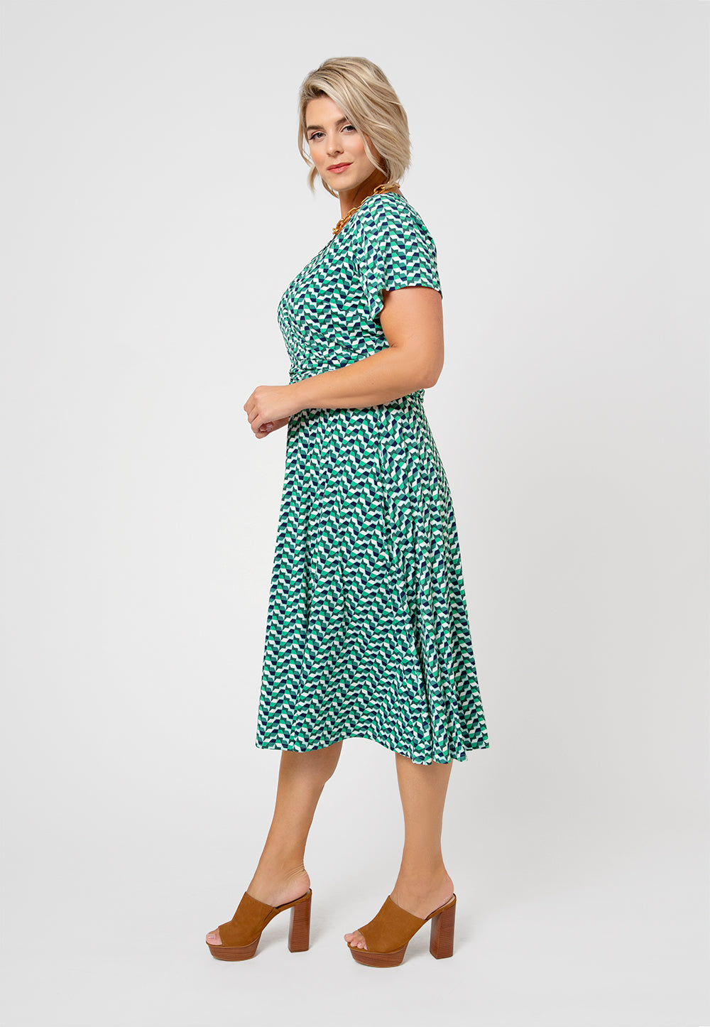 Leota Women's Amiya Dress Green