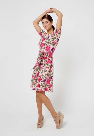 Leota Women's Giselle Sheath Dress Pink