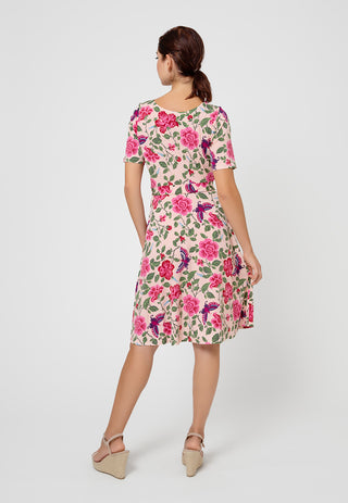 Leota Women's Giselle Sheath Dress Pink