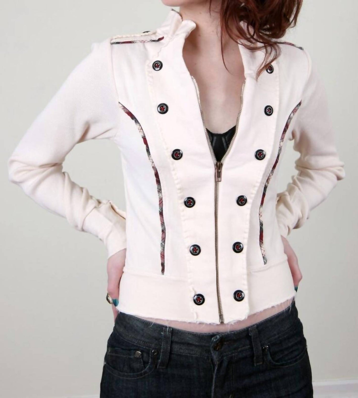 Tough Luv - Knit Military Jacket