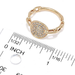 Morris & David 14K Gold Polished 0.32ctw Diamond Choice of Shape Ring