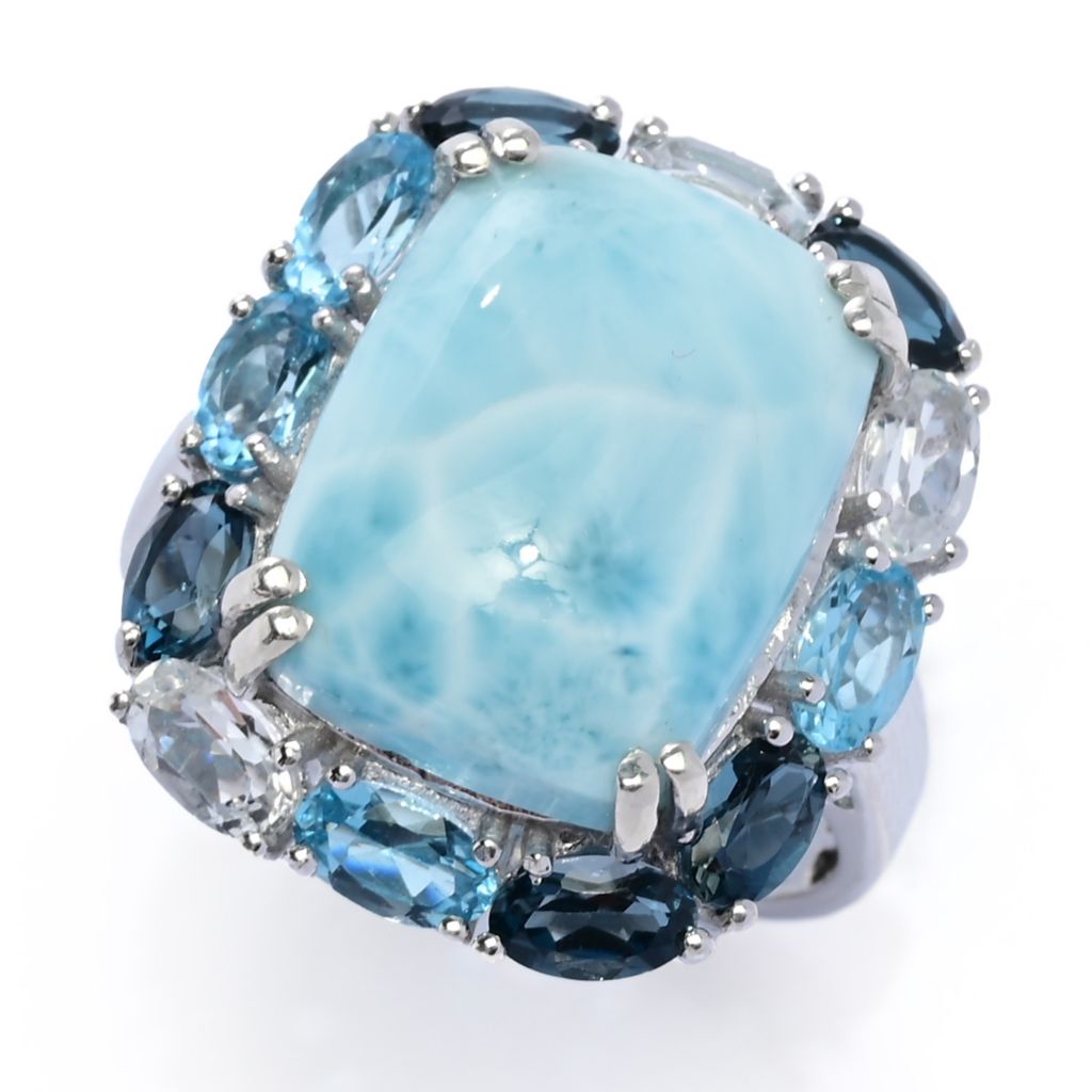 gem-treasures-sterling-silver-16x12mm-larimar-multi-topaz-halo-ring
