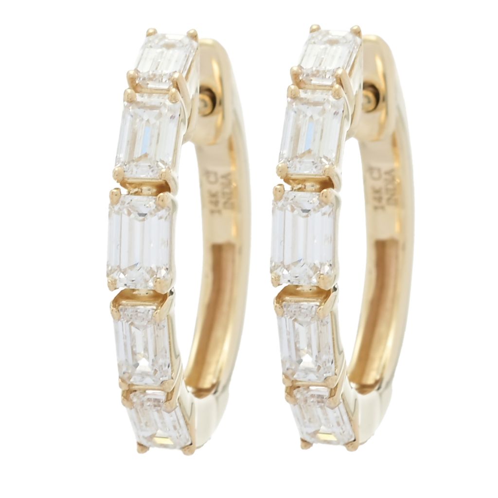 gems-of-distinction-14k-gold-1-00ctw-emerald-cut-diamond-5-stone-earrings