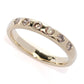 Gems of Distinction 14K Gold 0.27ctw Champagne Diamond Burnished Ring
