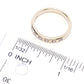 Gems of Distinction 14K Gold 0.27ctw Champagne Diamond Burnished Ring
