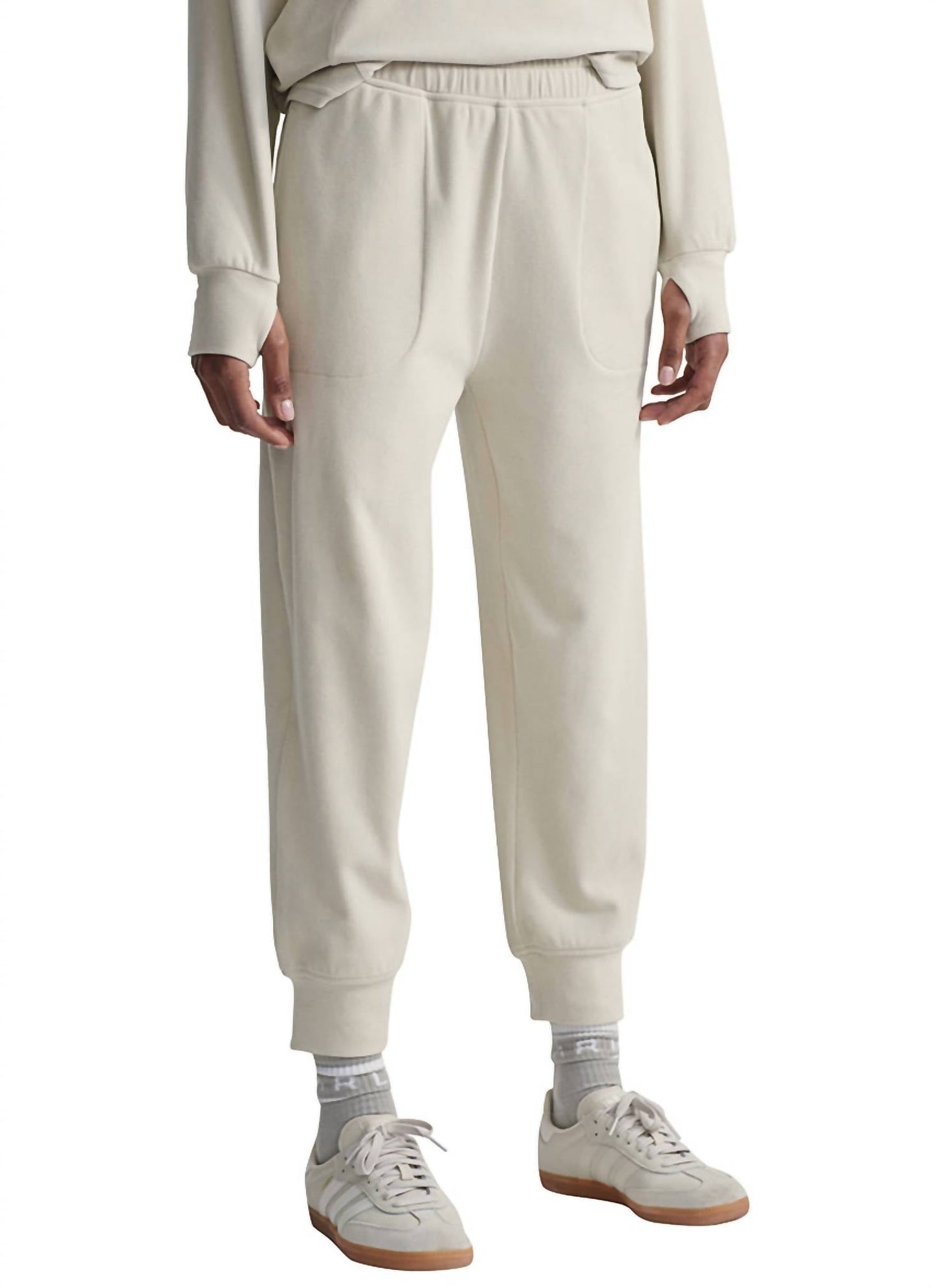 Varley - Brushed Rib Slim Cuff Pant 25"