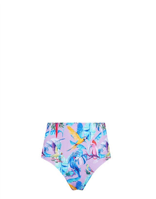 Lia Sahara - Women's Reversible Compression High Waist Bikini Bottom