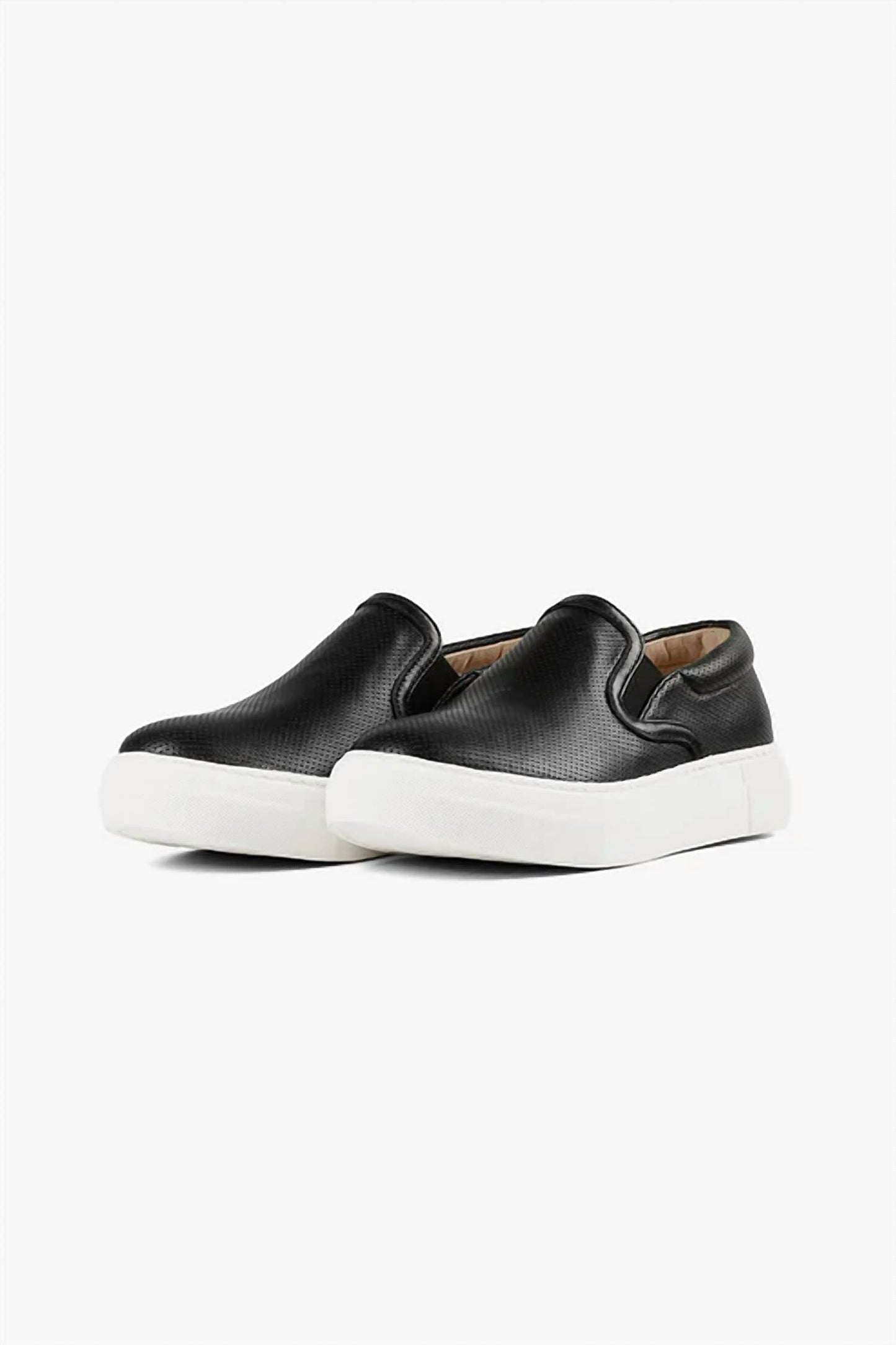 All Black - Unisex Pindot Sneak Loafer