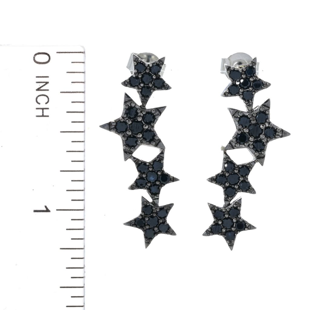 platinum-plated-choice-of-gemstone-shooting-stars-dangle-earrings