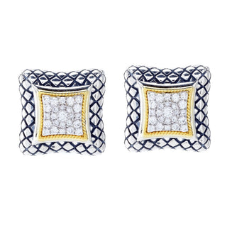 Melodia Diamonds 0.50ctw Lab Grown Diamond Cushion Shape Earrings