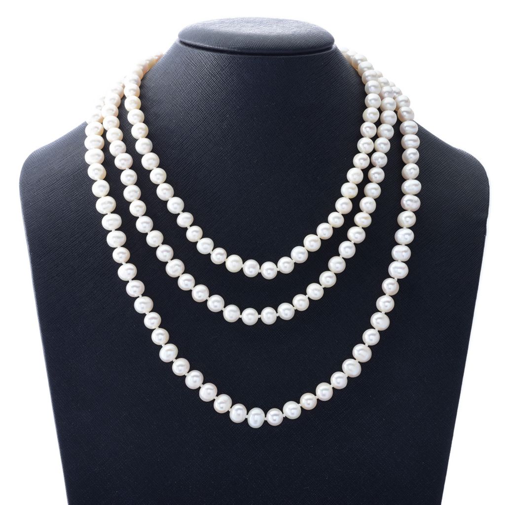 Far East Jewelry 8-9mm Cultured Pearl Choice of Length Necklace