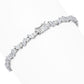Brilliante 6.67 DEW Marquise & Round Simulated Diamond Bracelet