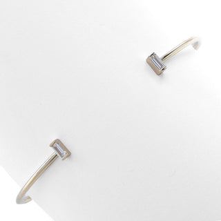 Kendra Scott 14K Gold Polished 0.19ctw "Isabella" Diamond Cuff Bracelet