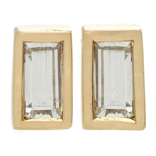 Kendra Scott 14K Gold 0.20ct. "Isabella" Bezel Set Diamond Stud Earrings