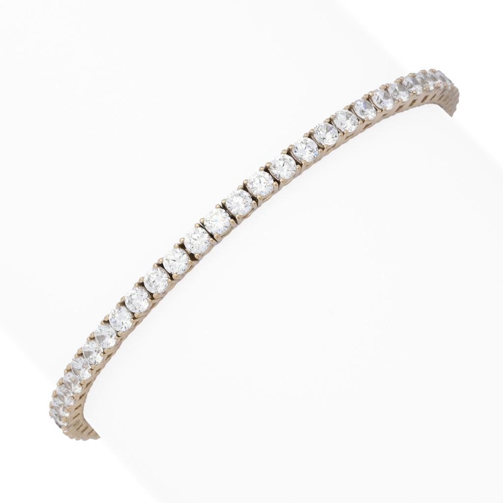 Brilliante Choice of Plating Simulated Diamond Tennis Bracelet