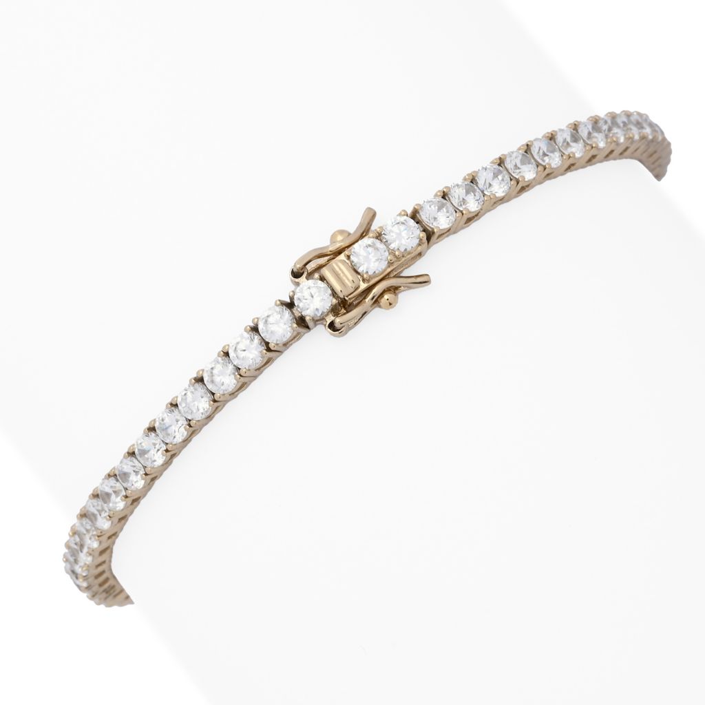 Brilliante Choice of Plating Simulated Diamond Tennis Bracelet
