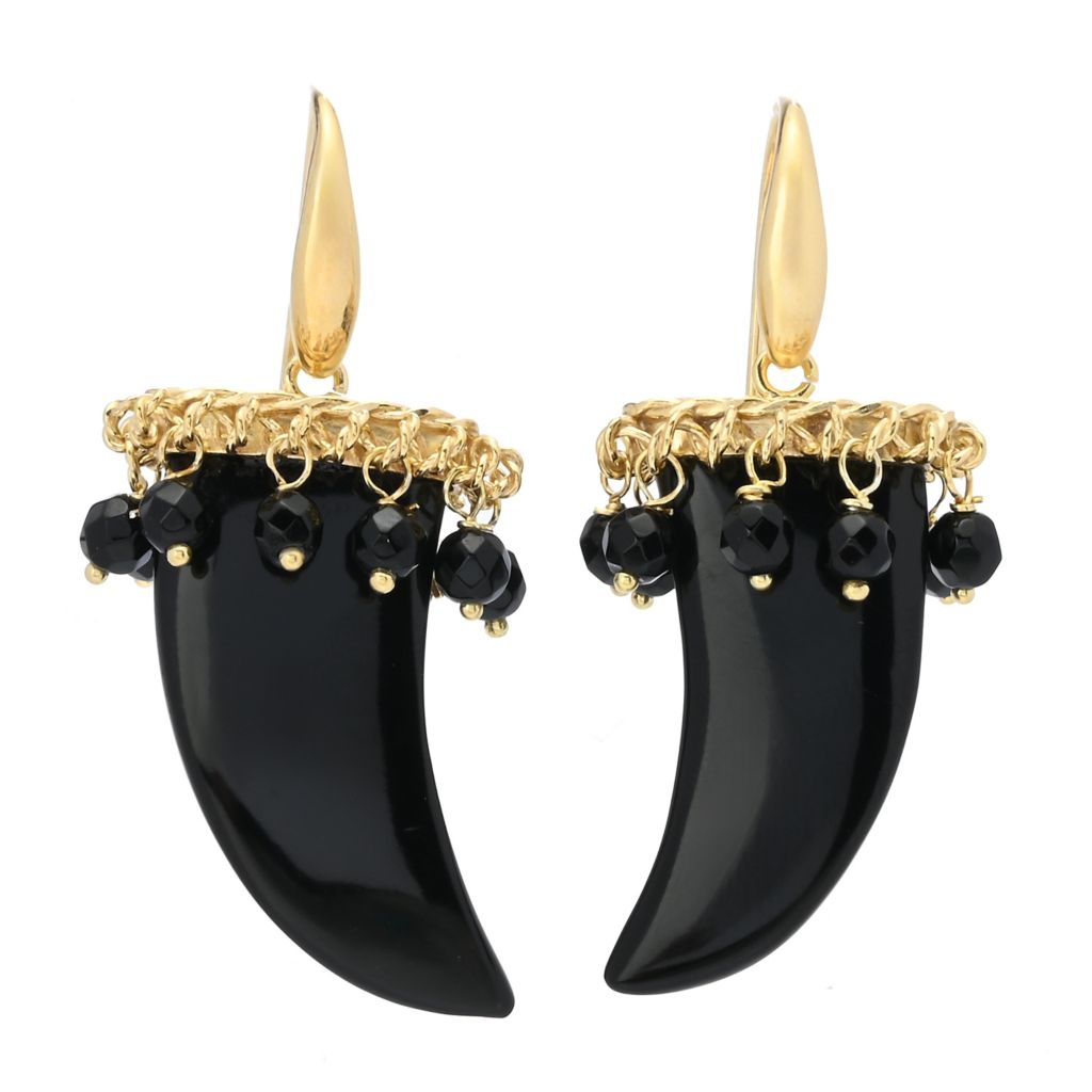 bello-italiano-18k-gold-plated-choice-of-gem-italian-horn-drop-earrings