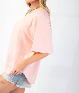 Easel - Short Sleeve Jersey Top