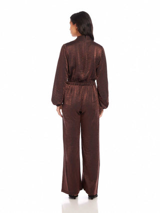 Fifteen Twenty - Skyler V-neck Relaxed Jumpsuit