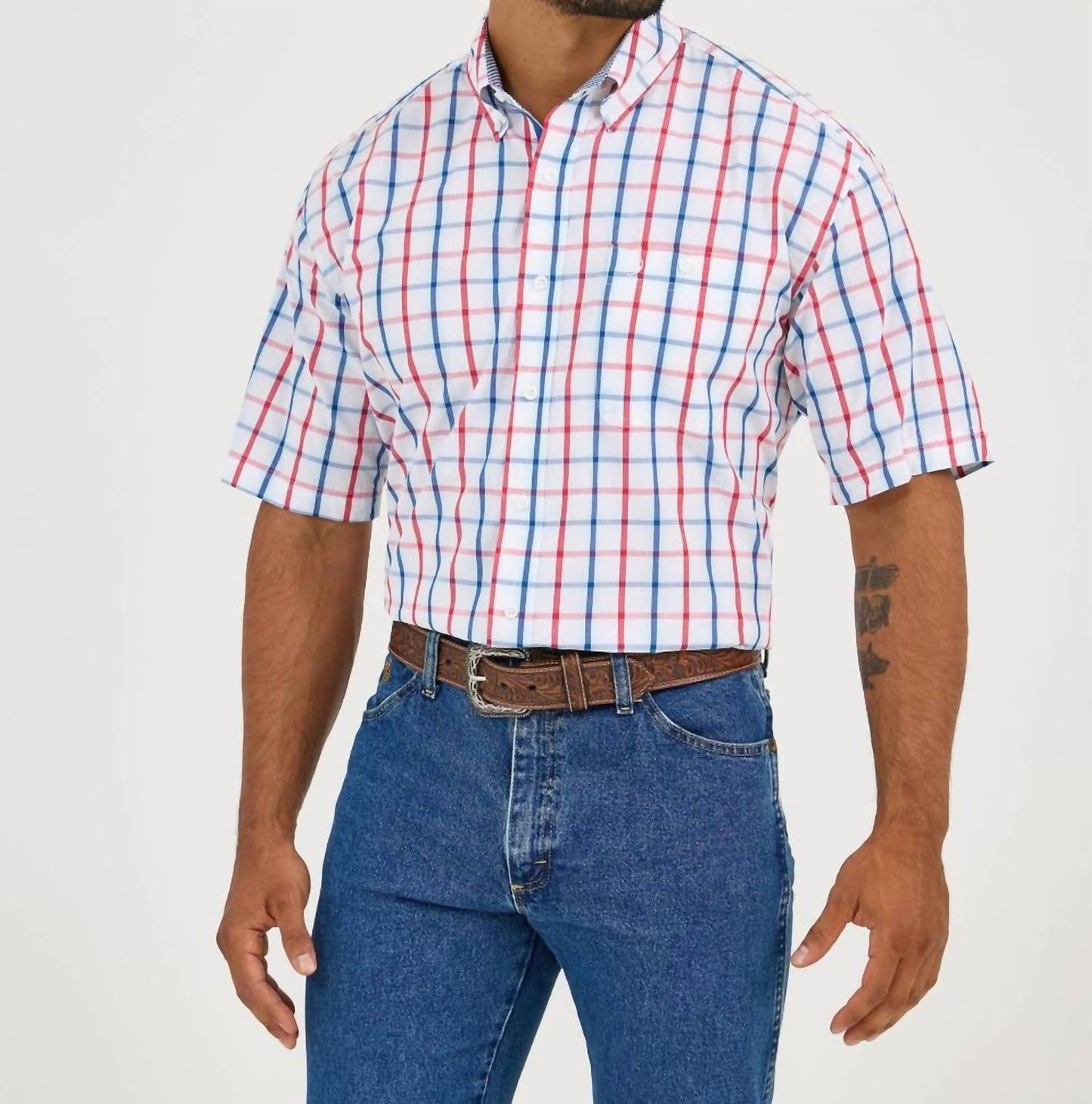 Wrangler - Men's Classic Plaid Shirt
