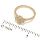 Gems of Distinction 14K Gold 0.34ctw Yellow & White Diamond Ring