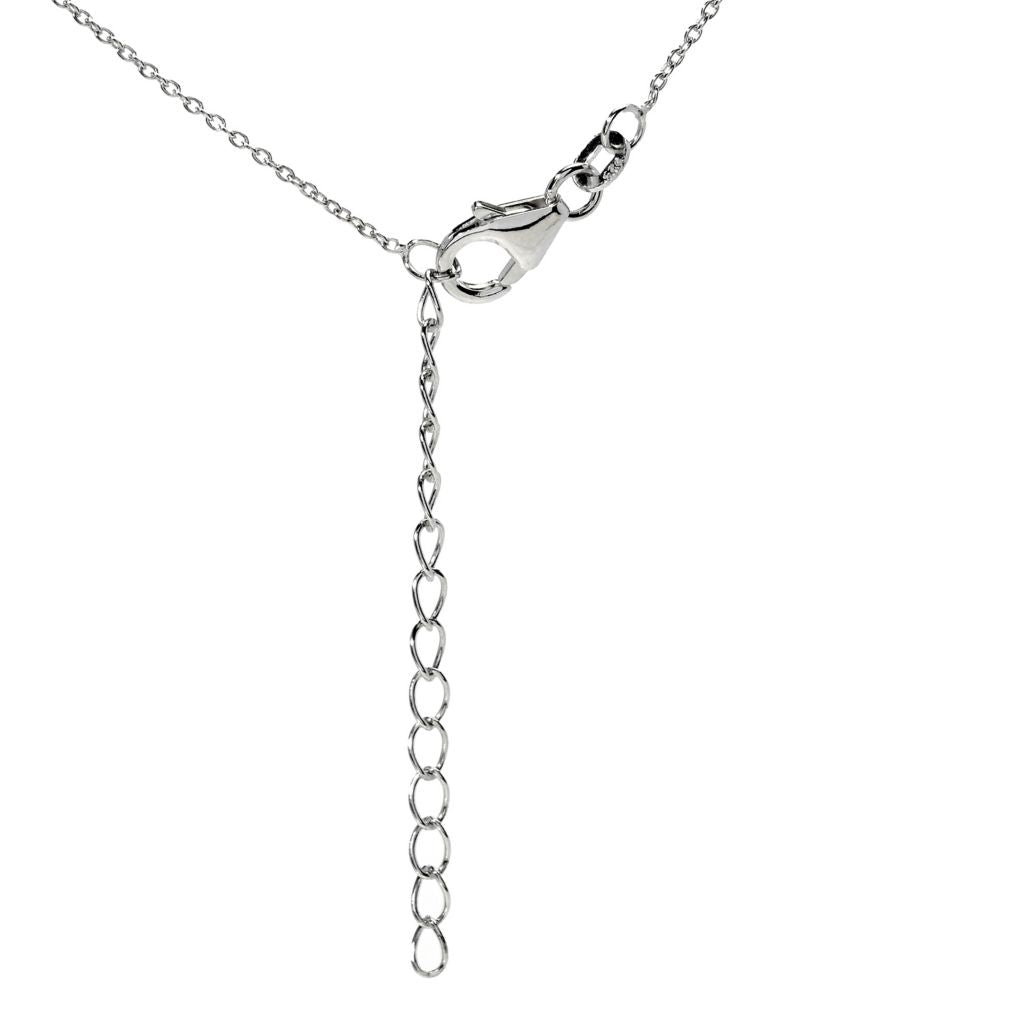 Gem Treasures 1.25ctw Octagon Shape Zambian Emerald Bar Pendant w/ Chain