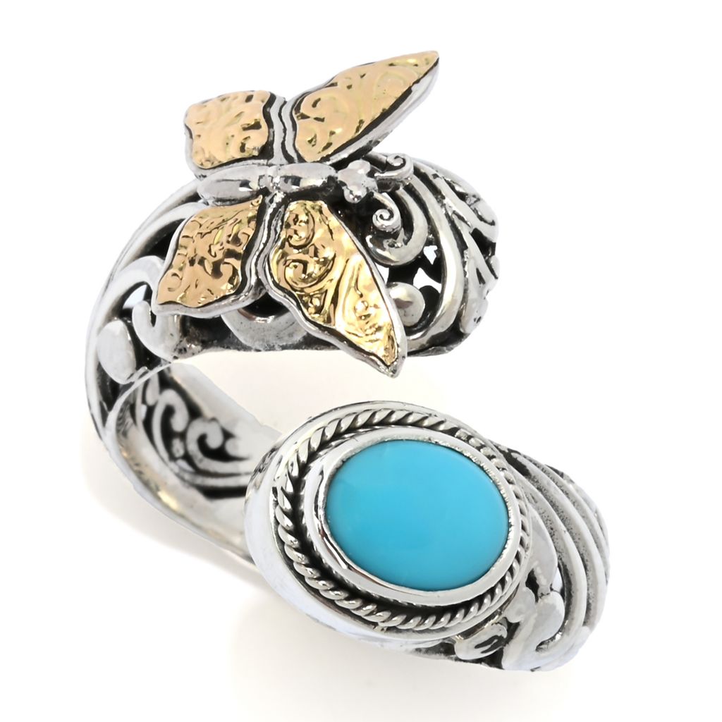 artisan-silver-by-samuel-b-8x6mm-sleeping-beauty-turquoise-butterfly-ring