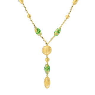Il Murano di Francesca Murano Glass Cylinder Bead Y-Necklace