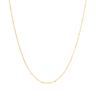 Claire Vessot Designs 14K Gold or Platinum Plated Choice of Length Signature Chain