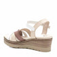 Xti - Women's Wedge Strappy Sandals
