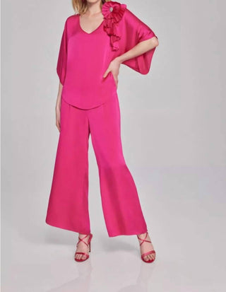 Joseph Ribkoff - Floral Detail Top