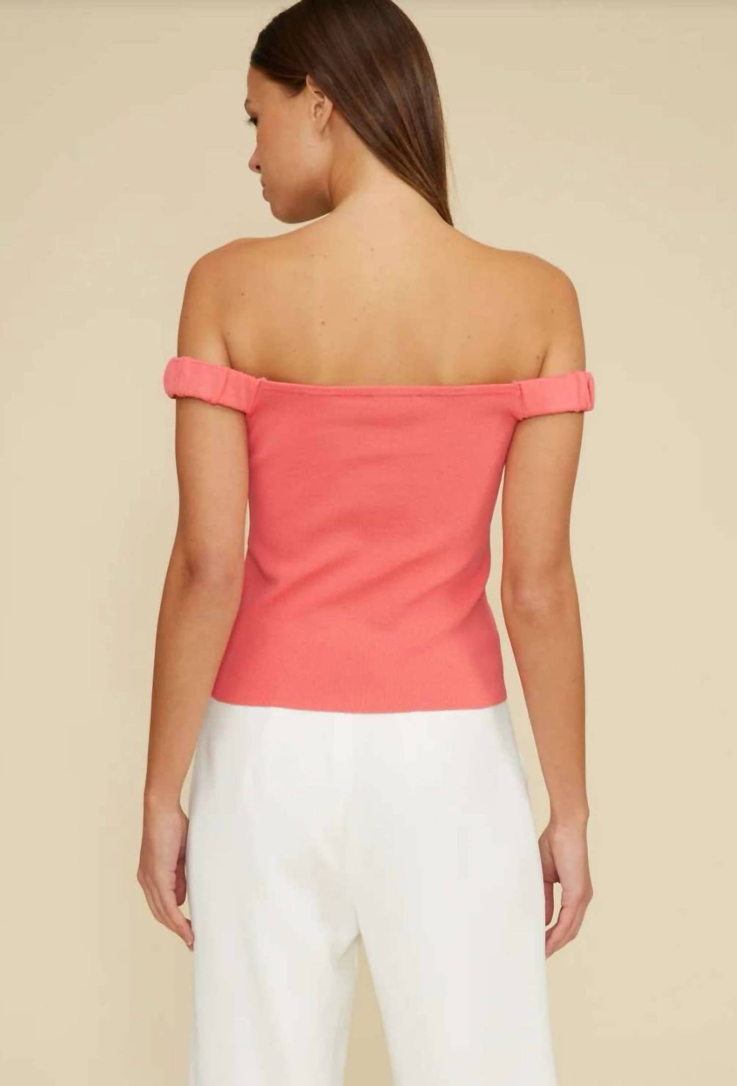 Lucy Paris - Kamila Off-the-shoulder Top