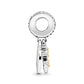 Pandora - Women's Two-tone Heart Family Tree Charm