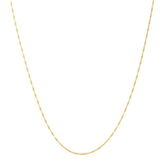 Stefano Oro 14K Gold "Clover Petali" Chain Necklace