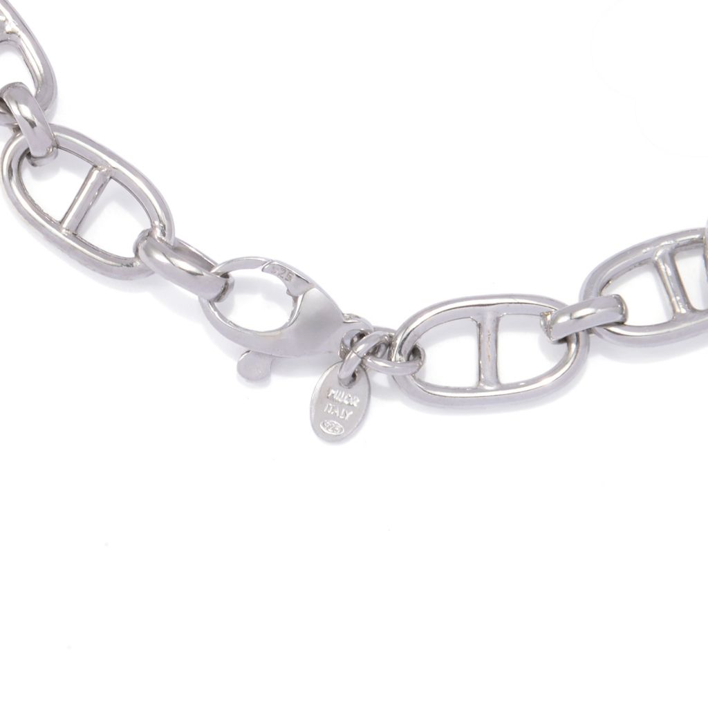 Brilliante Italia 0.86 DEW Simulated Diamond Pave Mariner Bracelet