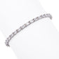 Brilliante Italia 6.00 DEW Oval Simulated Diamond Tennis Bracelet