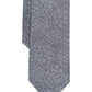 Bar III Men's Gray Levetin Skinny Floral Tie - Regular