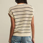 Z Supply - Ines Striped Crochet Sweater Top