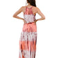 143 Story - Bamboo Coral Halter Dress
