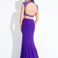 Rachel Allan - Beaded Two-piece Jersey Gown