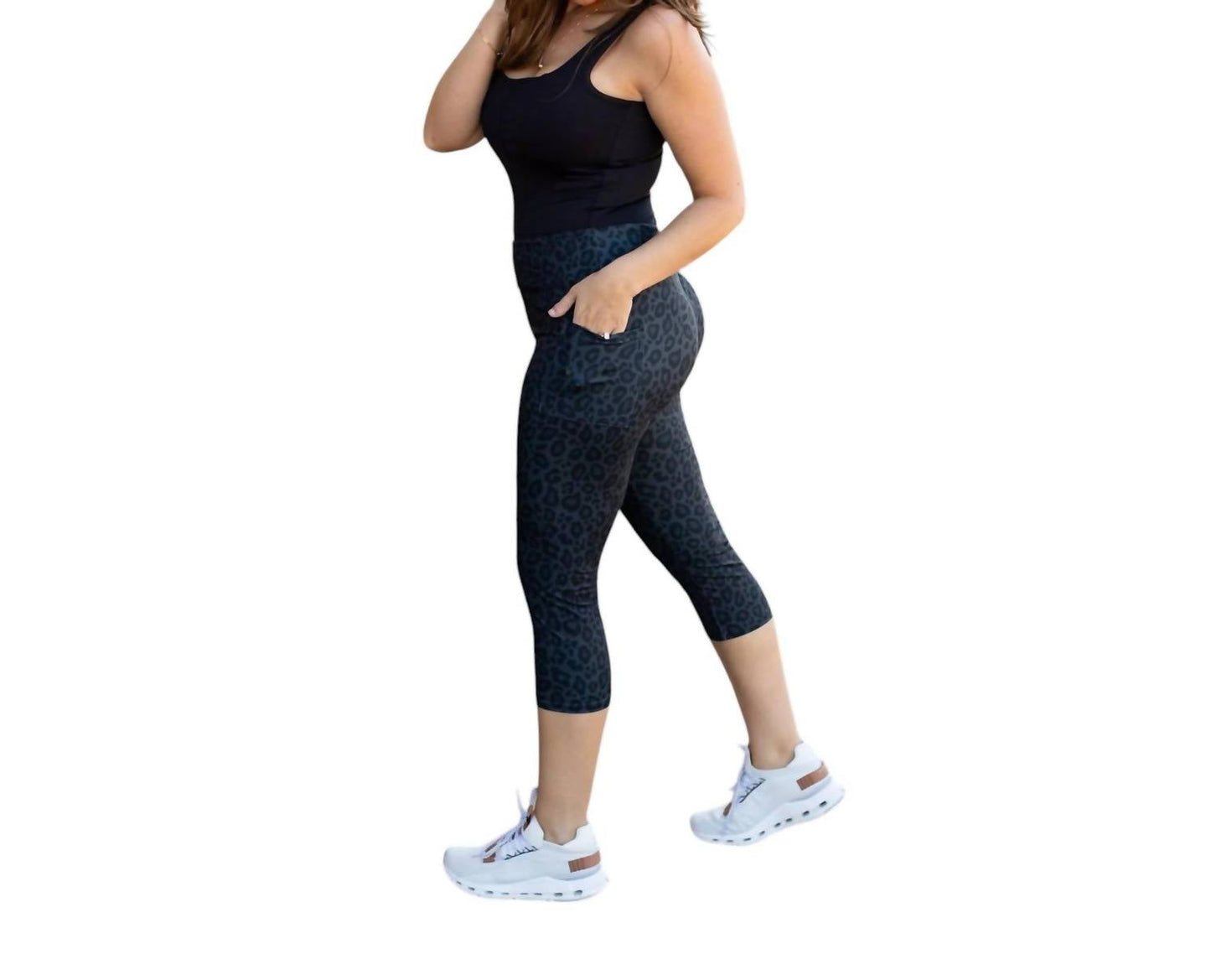 Julia Rose - Capri Leggings With Pockets