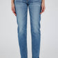 Moussy - Women's Mallard Slim Straight Mid-rise Jeans