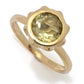 Passport to India 18K Gold Plated 1.61ctw Ouro Verde Lotus Flower Ring