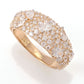 Cocci Collection 14K Gold 1.90ctw Multi Shape Diamond Ring, 3.7 grams