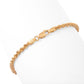 Viale18K Italian Gold 7.5" Rope Chain Bracelet, 3.0 grams