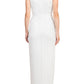 Adrianna Papell - V-neck Sequined Mesh Dress