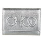 Jimmy Choo - Women's Loni Leather Embossed Logo Tri-fold Card Case Wallet