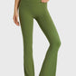 Trendsi - Flare Yoga Pants With Elastic Waist Pants