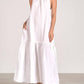 Elan - Tiered High Neck Maxi Dress